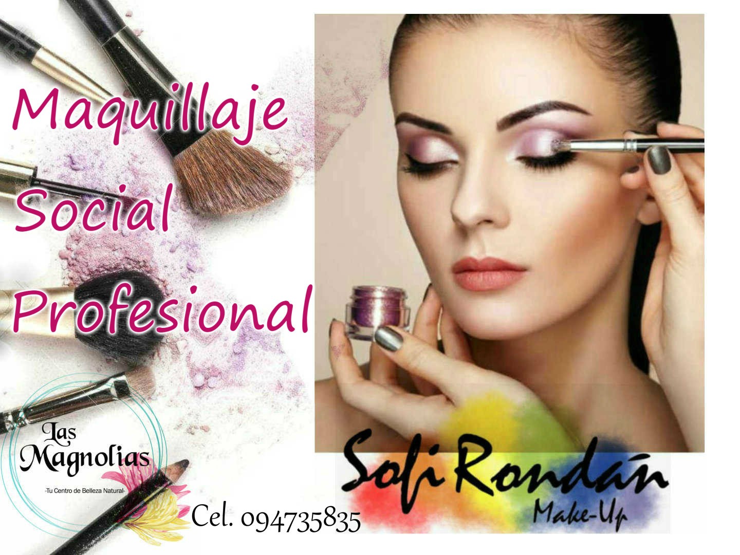 Curso Maquillaje Social Profesional – Las Magnolias